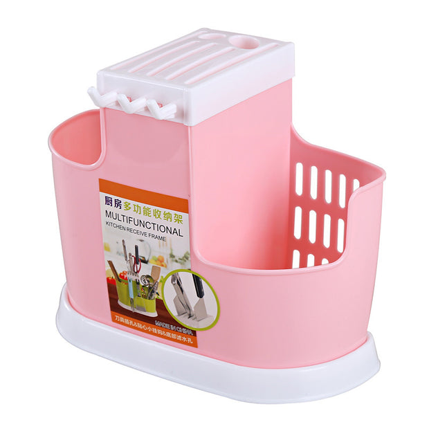 Tableware Sorting Plastic Chopstick Cage Storage Chopstick Cage Knife Holder