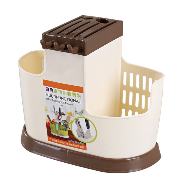 Tableware Sorting Plastic Chopstick Cage Storage Chopstick Cage Knife Holder