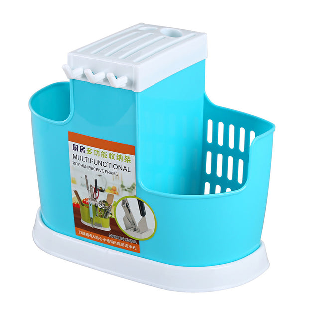 Tableware Sorting Plastic Chopstick Cage Storage Chopstick Cage Knife Holder