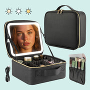 Makeup Case With Light Black