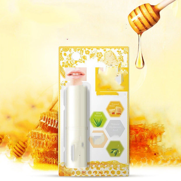 Honey Moisturizing Plant Lip Balm Moisturizing Lip Balm Anti-drying Lip Wrinkle Lip Balm