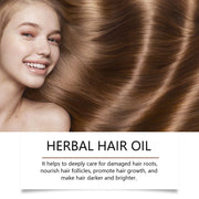 Hoegoa Herbal Hair Oil Hydrates, Moisturizes, Nourishes The Scalp, Improves Dryness, Frizz And Hair Treatment