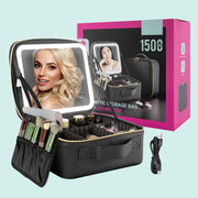 Makeup Case With Light Black