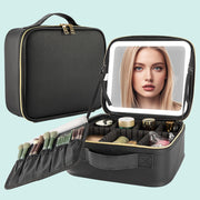Makeup Case With Light Black