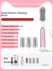 Electric Baby Bottle Brush Sponge Cup