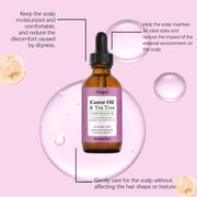 HOEGOA Scalp Treatment Oil Nourishes Hair, Moisturizes And Locks In Moisture, Improves Hair Texture, Reduces Oil Frizz