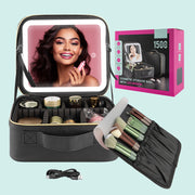 Makeup Case With Light Black